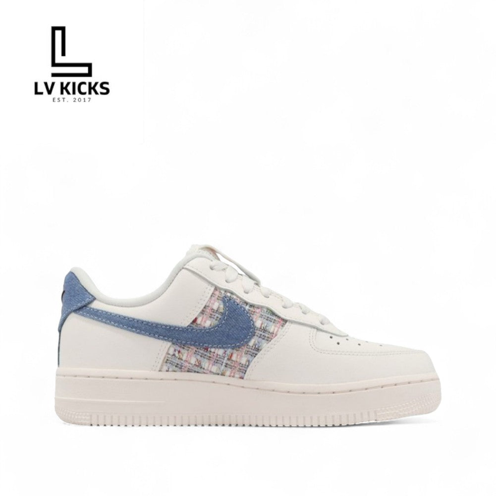 Nike Air Force 1 Low '07 LX Denim Swoosh Boucle