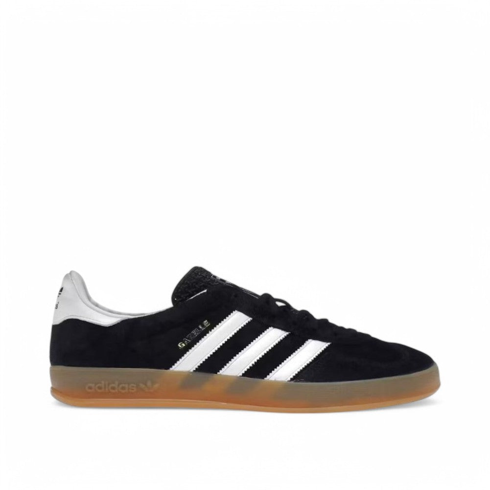 adidas Gazelle Black White Gum