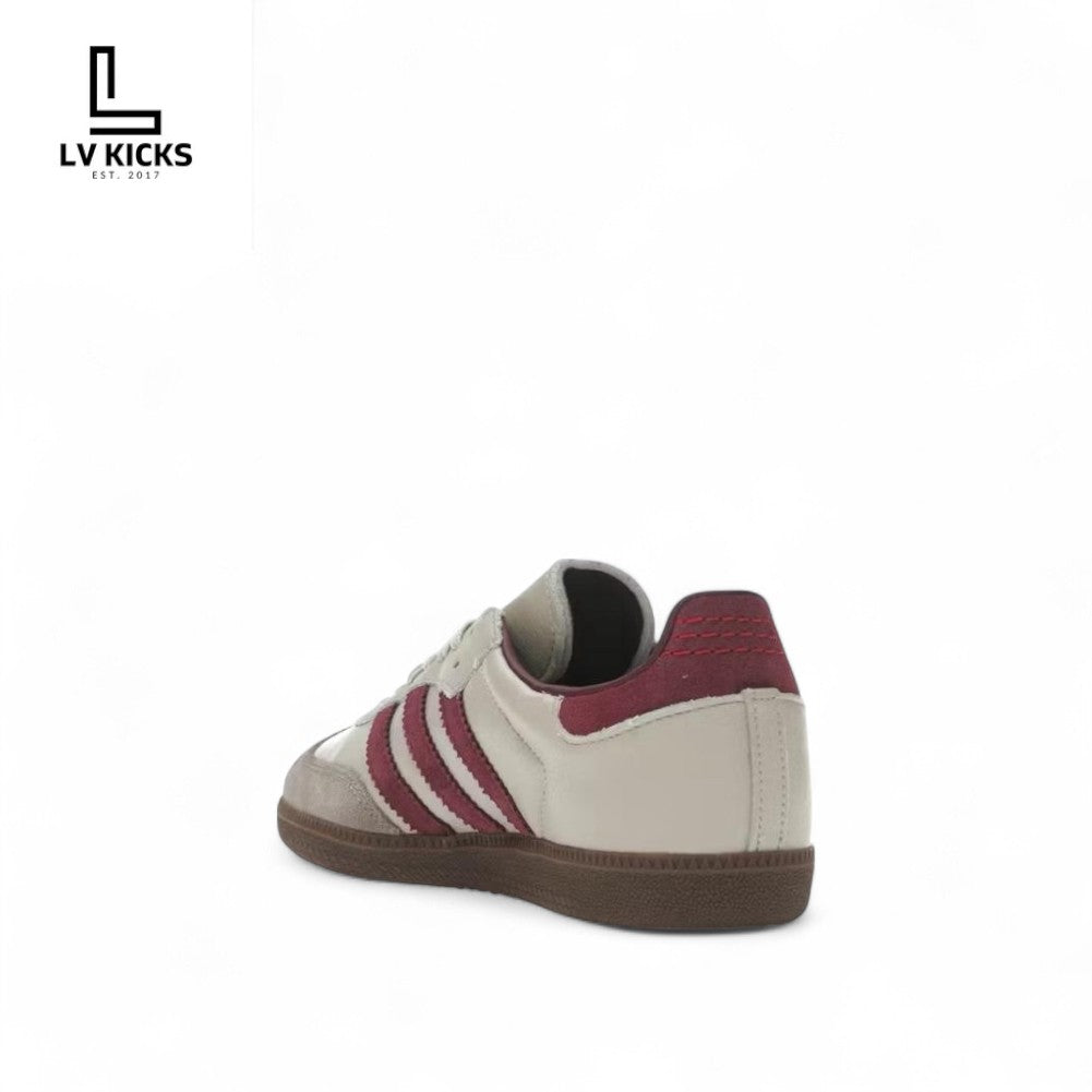 adidas Samba OG Putty Grey Maroon