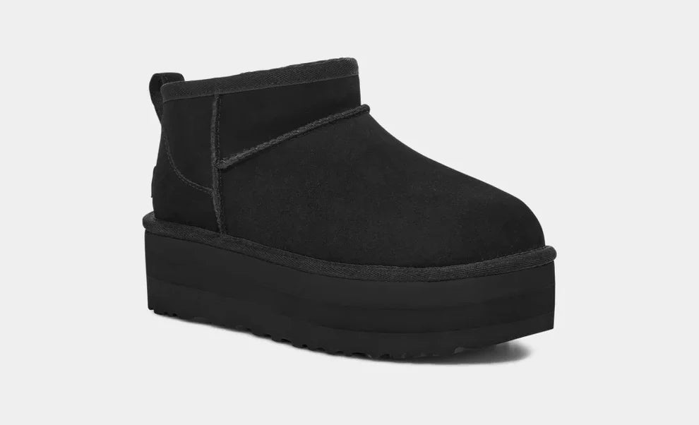 UGG Classic Ultra Mini Platform Boot Black (Women's)