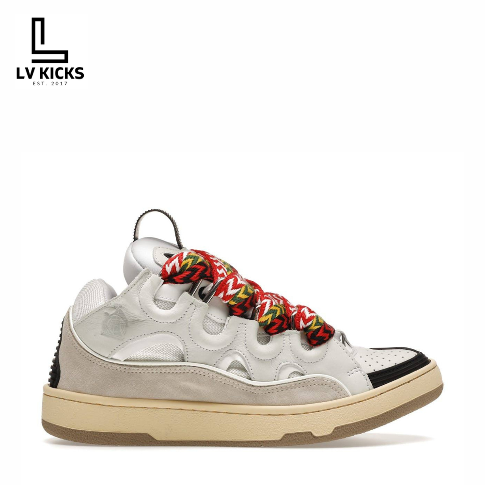 Lanvin Leather Curb White Ivory