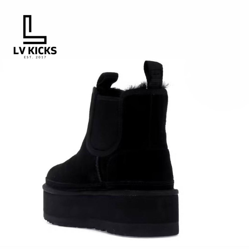 UGG Neumel Platform Chelsea Boot Black