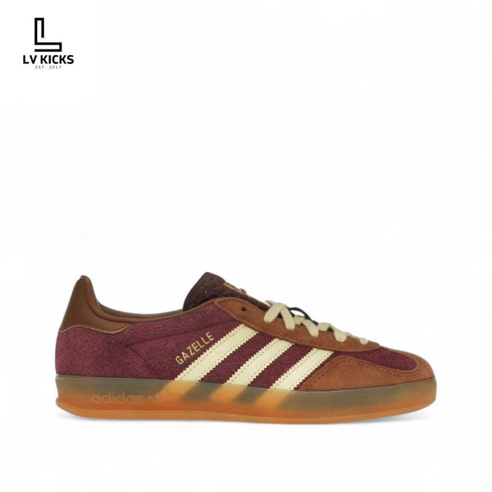 adidas Gazelle Indoor Maroon Almost Yellow