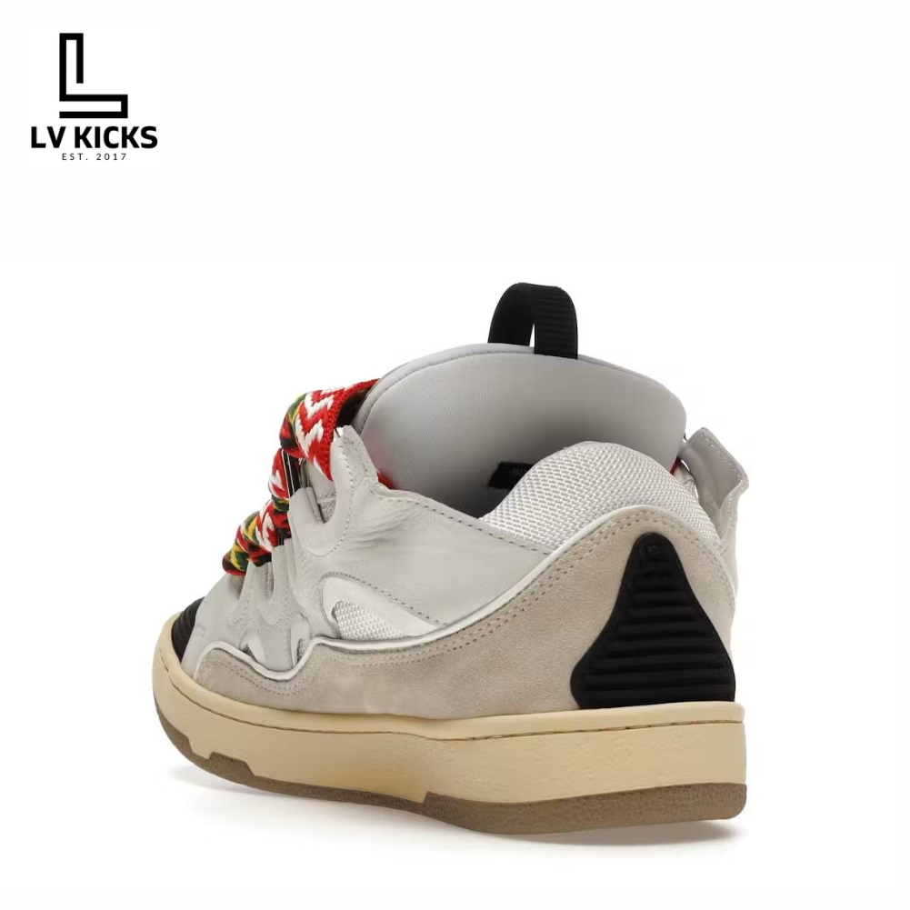 Lanvin Leather Curb White Ivory
