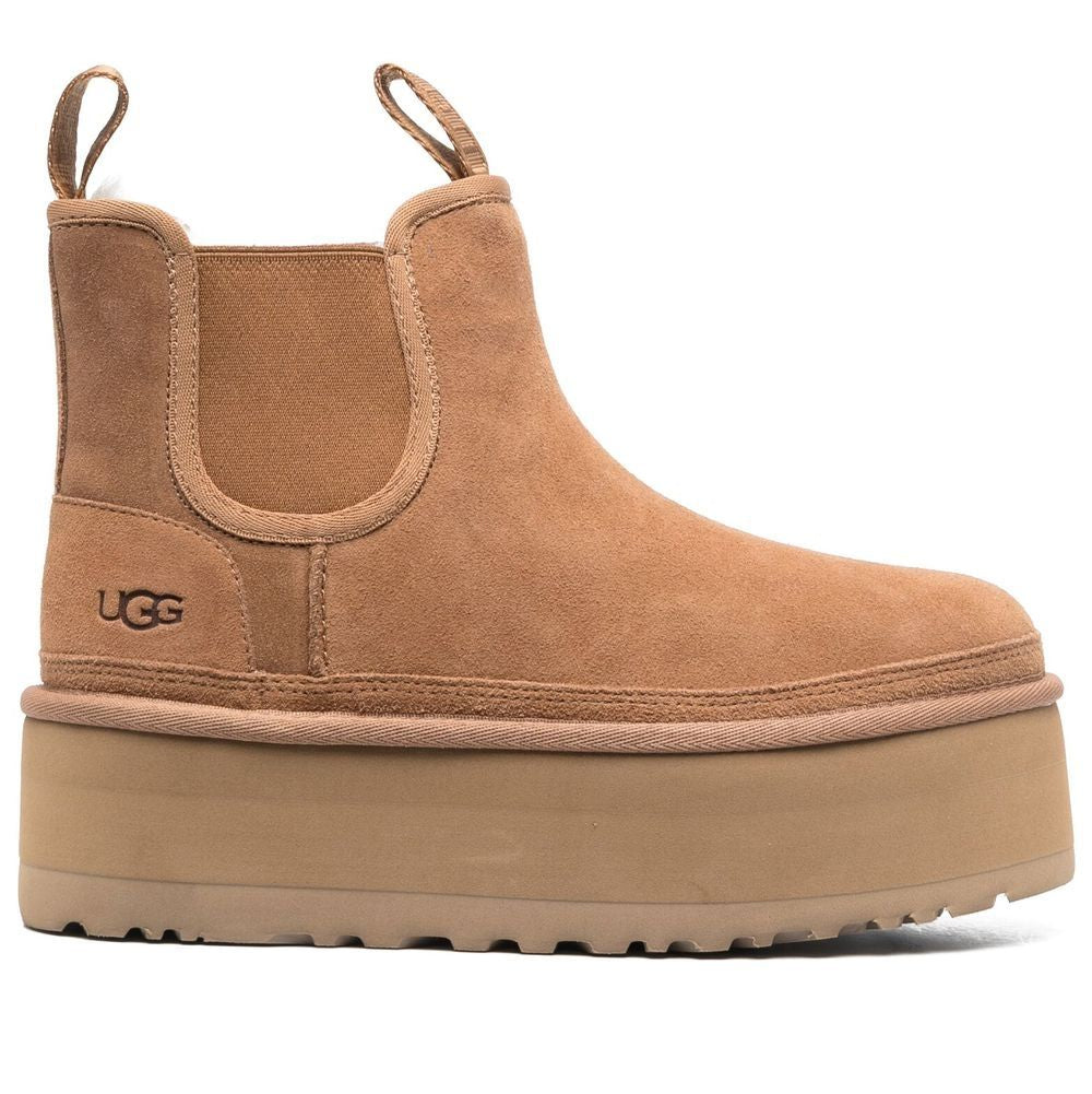 UGG Neumel Platform Chelsea Boot Chestnut