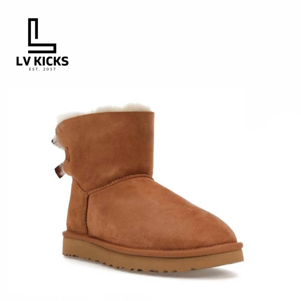 UGG Mini Bailey Bow II Boot Chestnut
