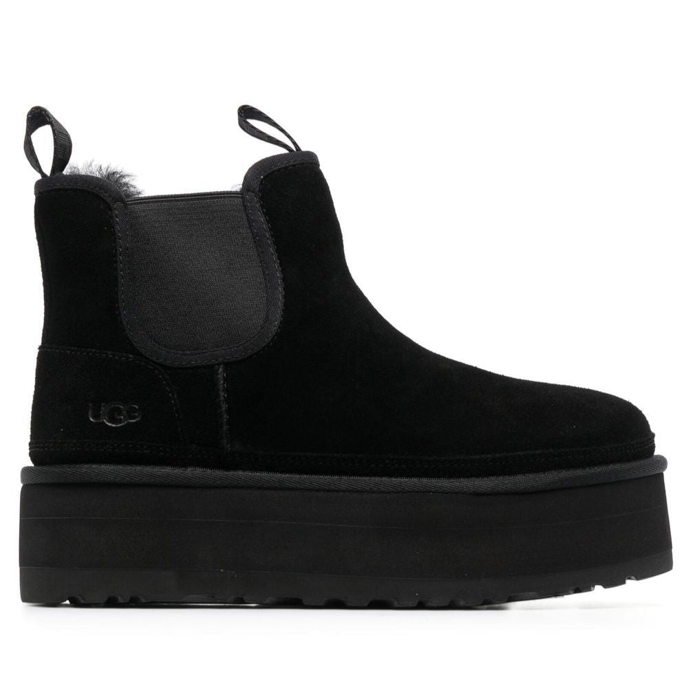 UGG Neumel Platform Chelsea Boot Black