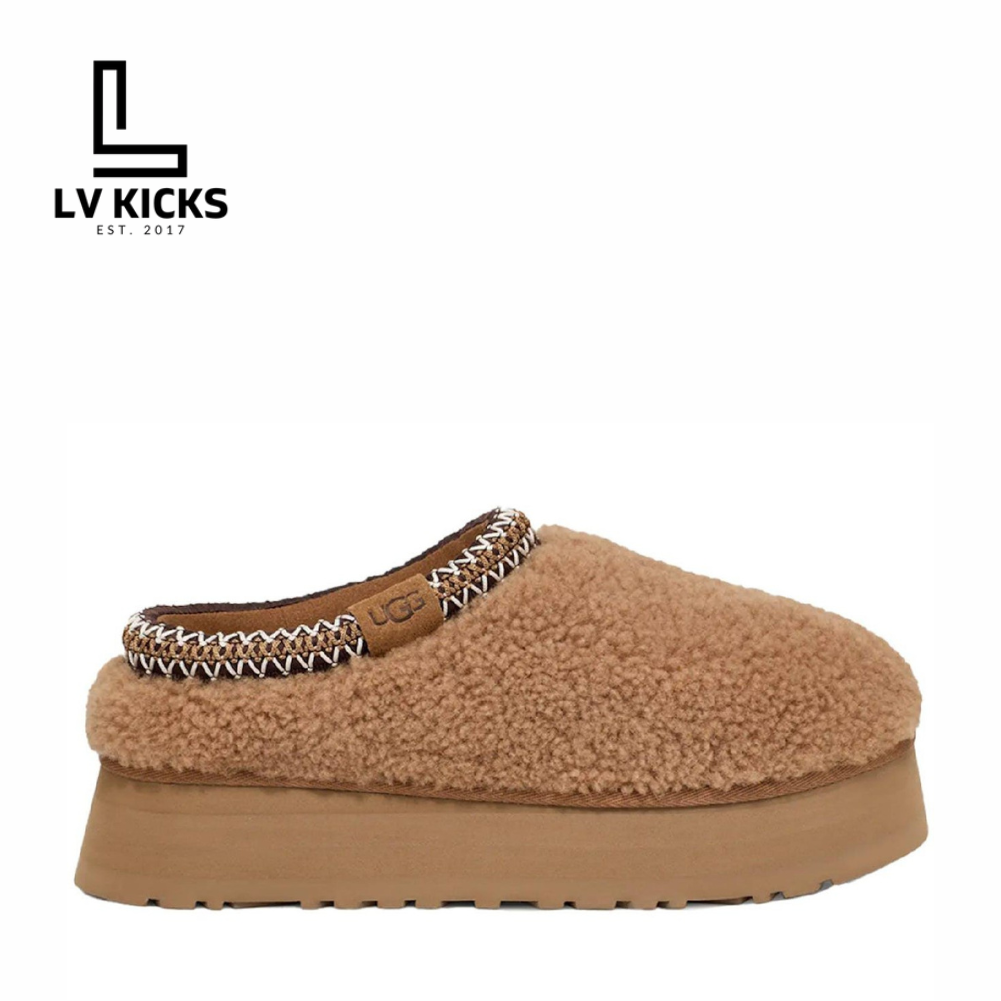 UGG Tazz Slipper Maxi Curly Chestnut