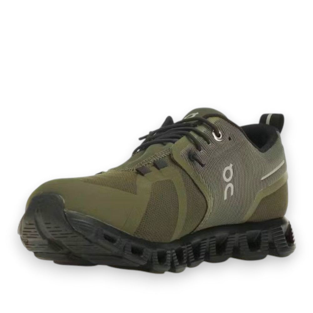 On Running Cloud 5 Waterproof Olive Black