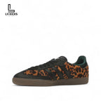 adidas Samba OG Black Green Leopard