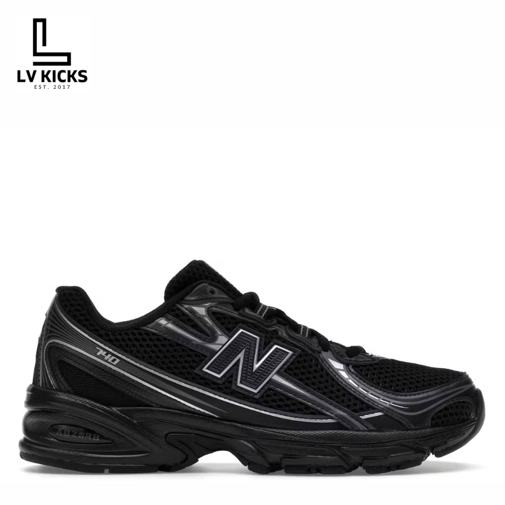 New Balance 740 Black Silver