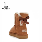 UGG Mini Bailey Bow II Boot Chestnut