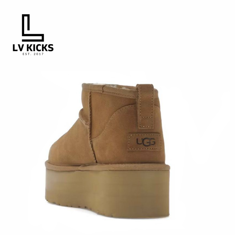 UGG Classic Ultra Mini Platform Boot Chestnut