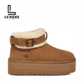 UGG Ultra Mini Belted Roller Boot Chestnut
