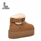 UGG Ultra Mini Belted Roller Boot Chestnut