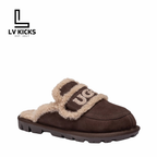 UGG chloe fluffy scuff bron