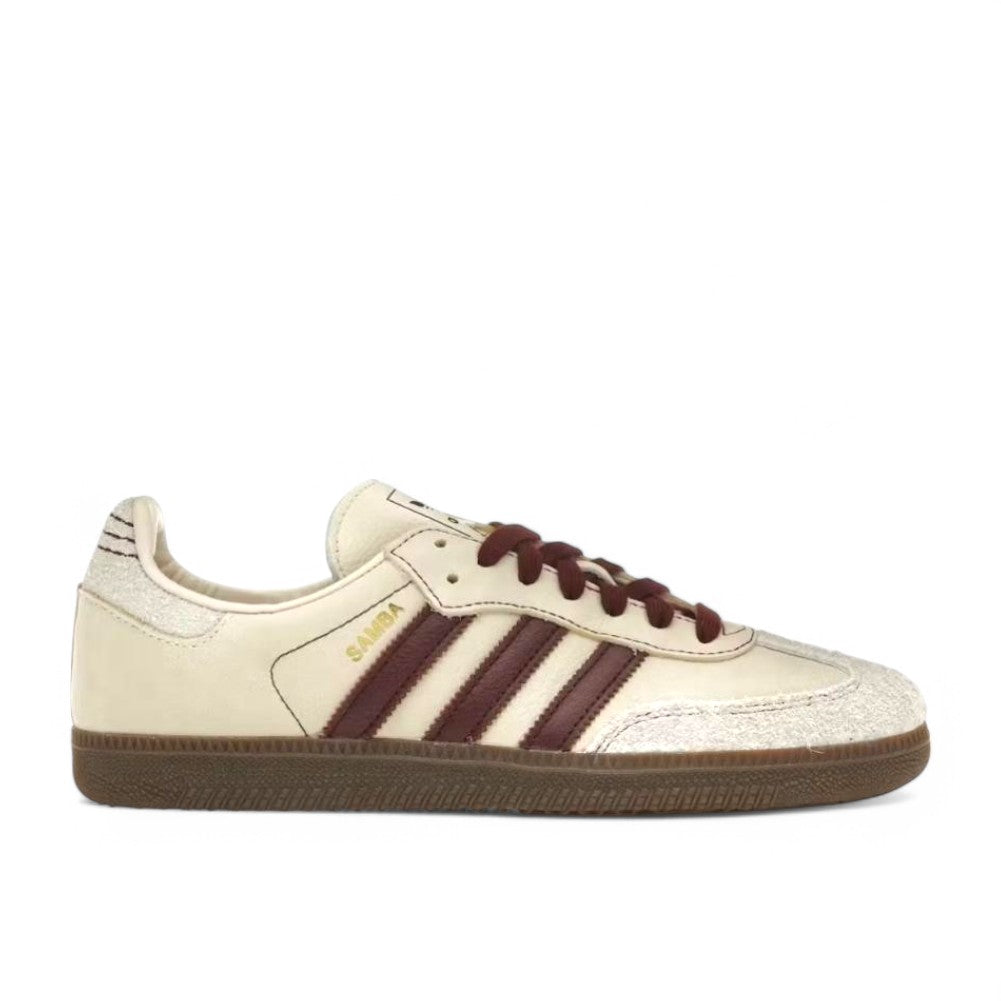 adidas Samba OG Wonder White Maroon