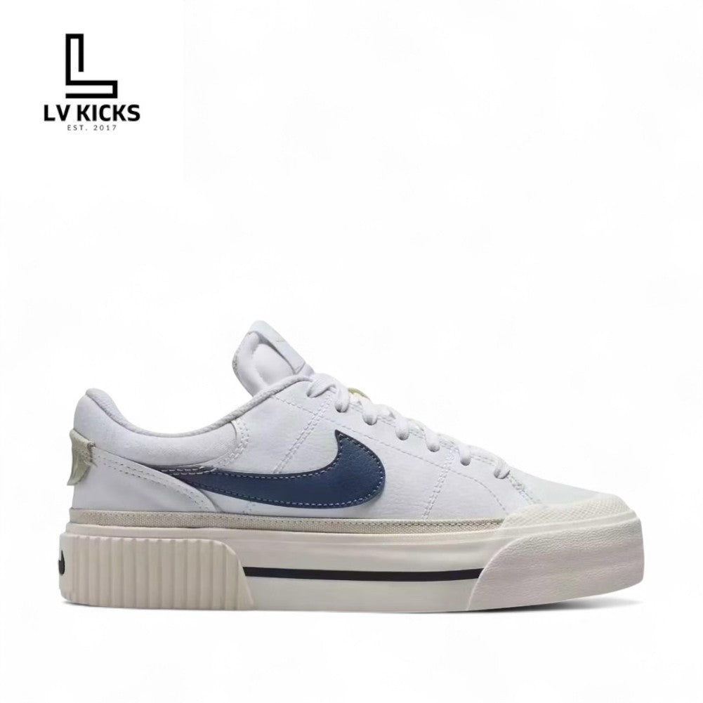 Nike Court Legacy Lift White Diffused Blue