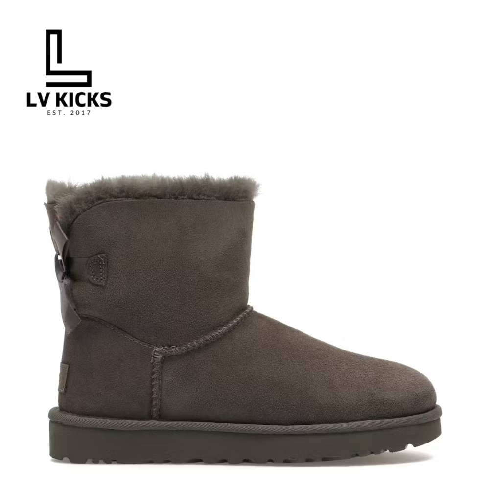 UGG Mini Bailey Bow II Boot Grey