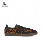 adidas Samba OG Black Green Leopard