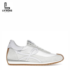 Loewe Flow Runner Low White Light Grey Gum
