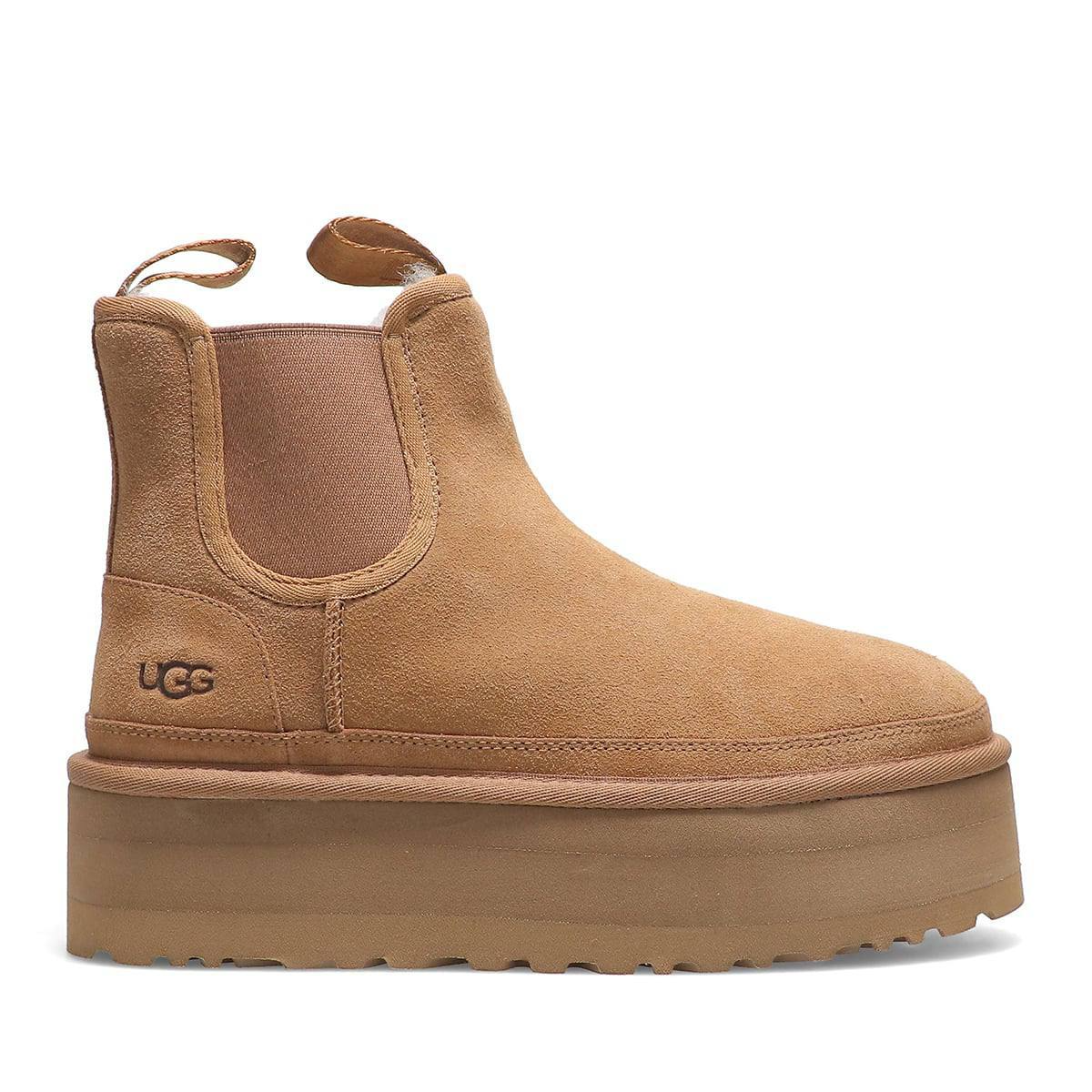 UGG Neumel Platform Chelsea Boot Chestnut