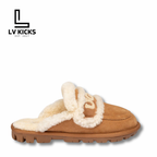 UGG chloe fluffy scuff Chestnut