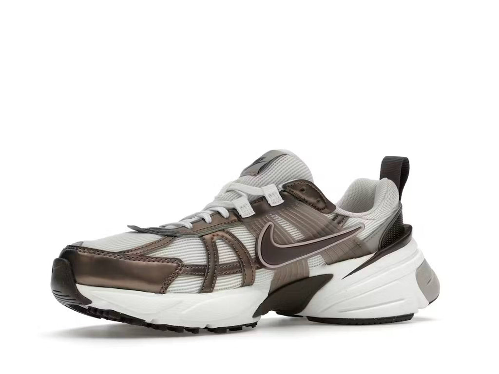 Nike V2K Run Mink Brown Summit White College Grey Ironstone