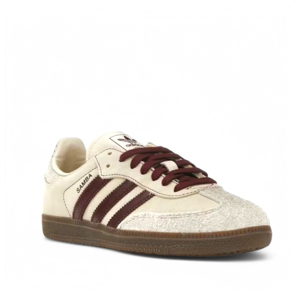 adidas Samba OG Wonder White Maroon