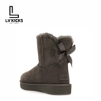 UGG Mini Bailey Bow II Boot Grey