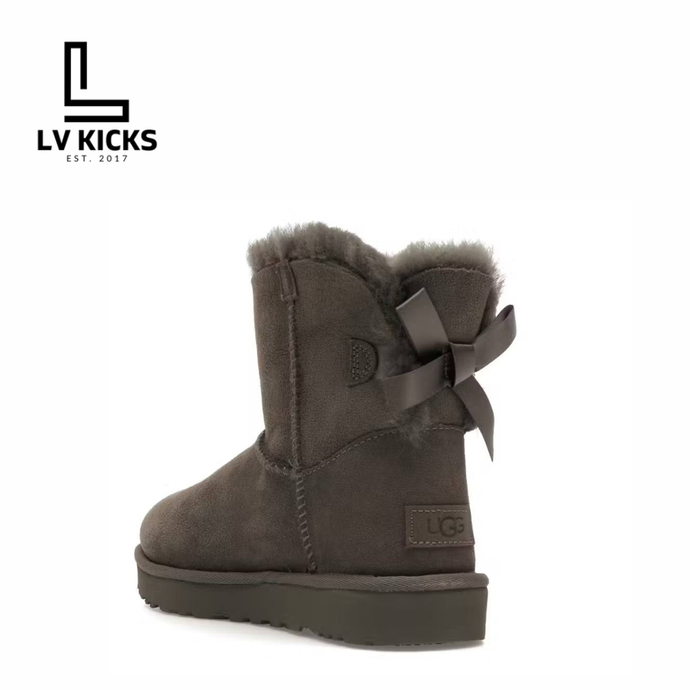 UGG Mini Bailey Bow II Boot Grey