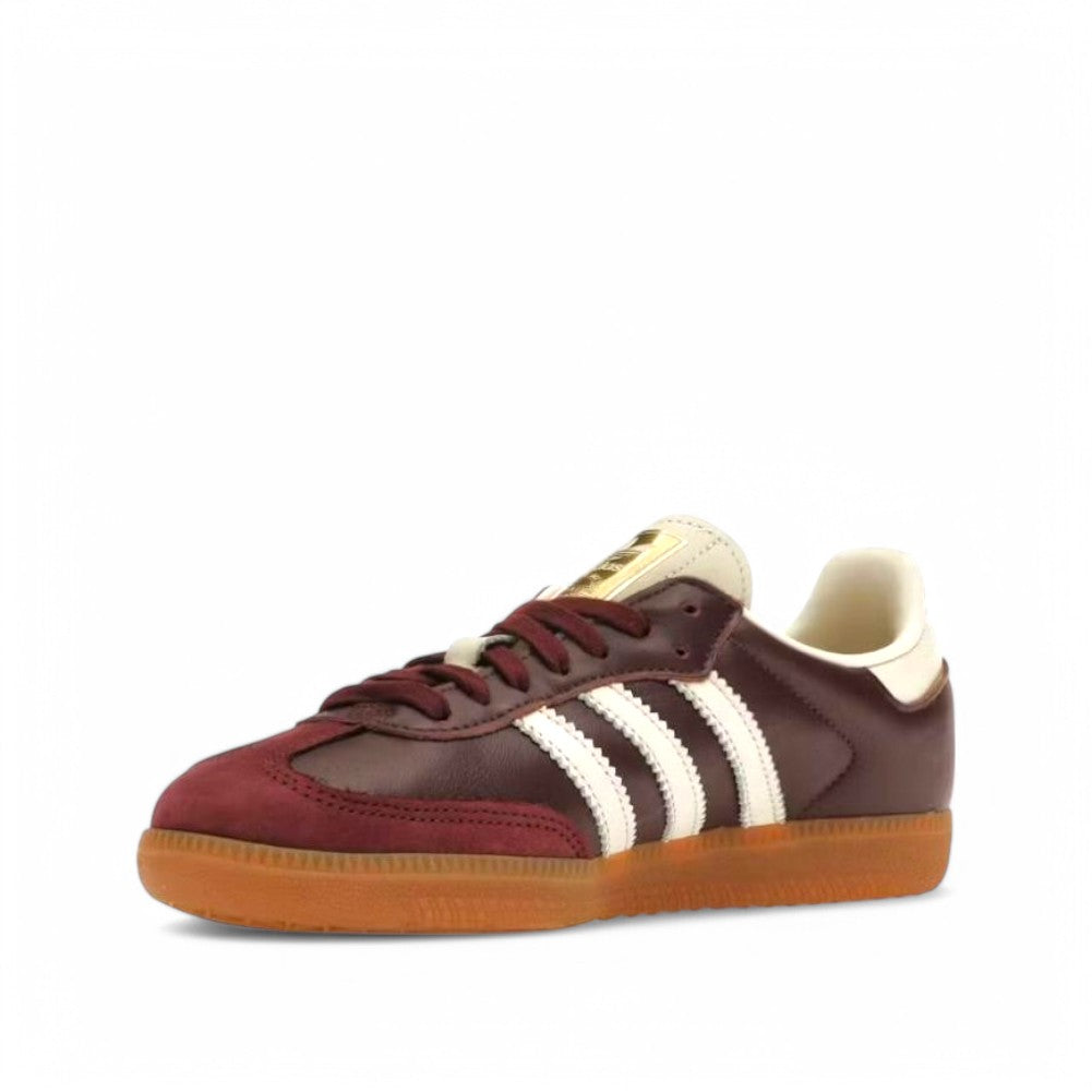 adidas Samba OG Maroon Gold Metallic