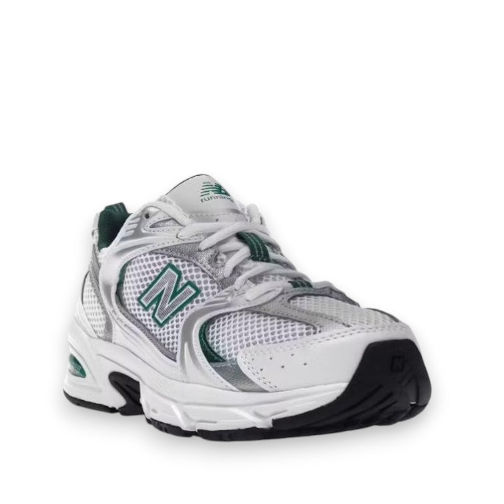 New Balance 530 White Silver Green