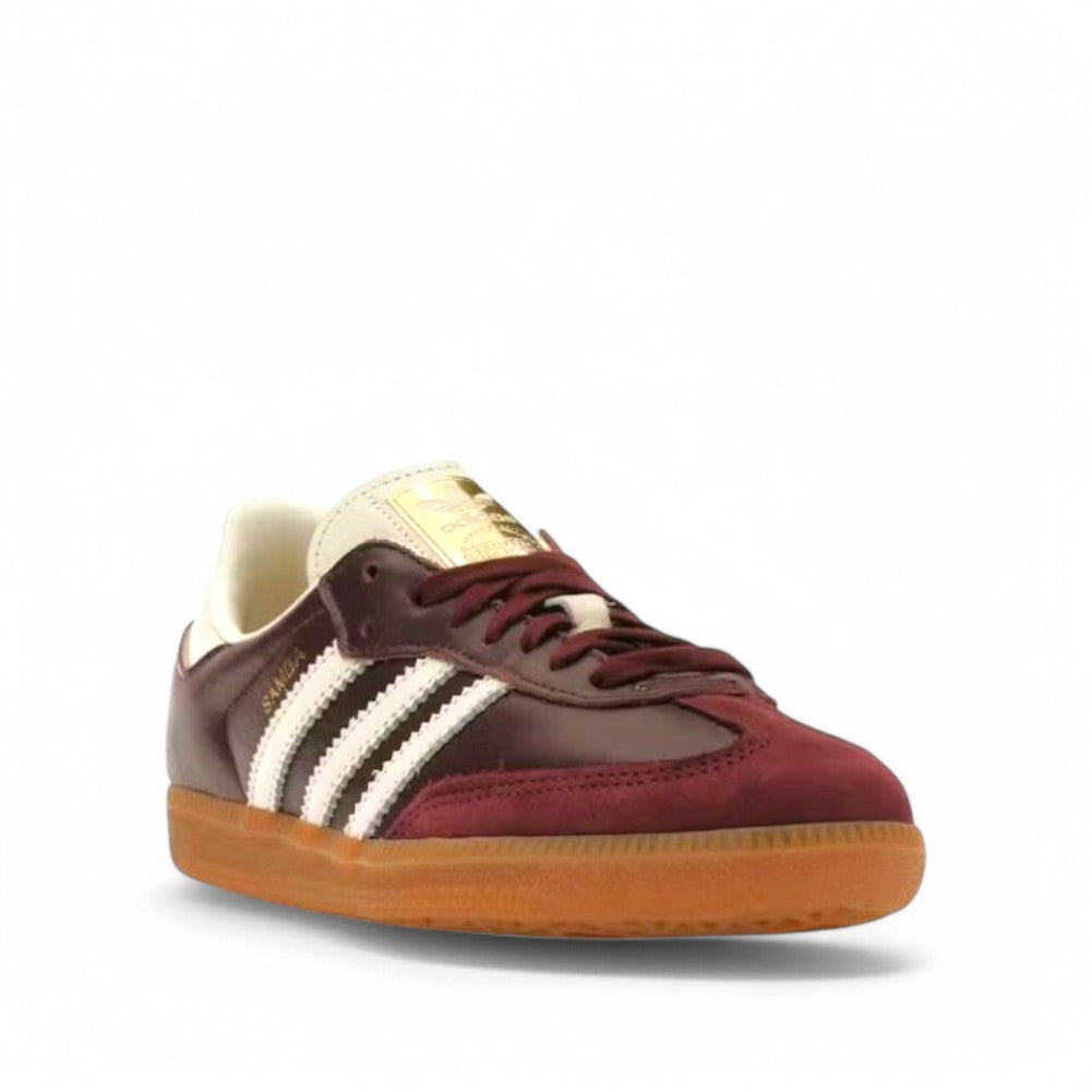 adidas Samba OG Maroon Gold Metallic