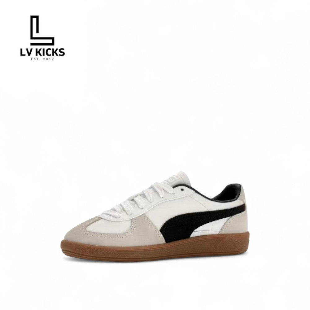 Puma Palermo Leather White Vapor Grey Gum