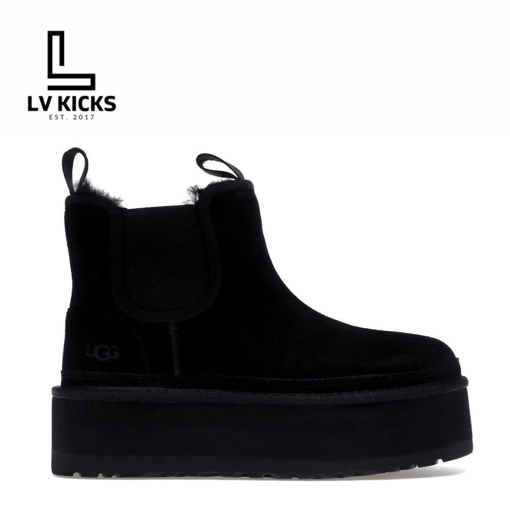 UGG Neumel Platform Chelsea Boot Black