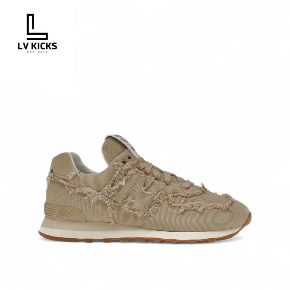 New Balance 574 Miu Miu Denim Colonial Beige