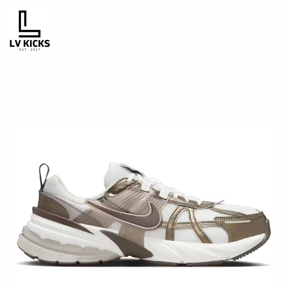 Nike V2K Run Mink Brown Summit White College Grey Ironstone