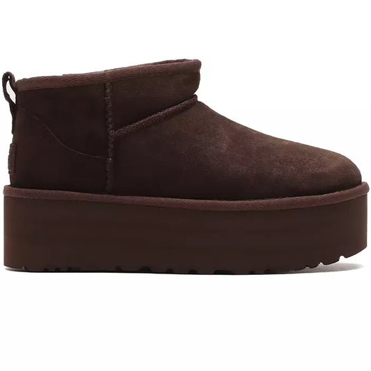 UGG Classic Ultra Mini Platform Boot Burnt Cedar