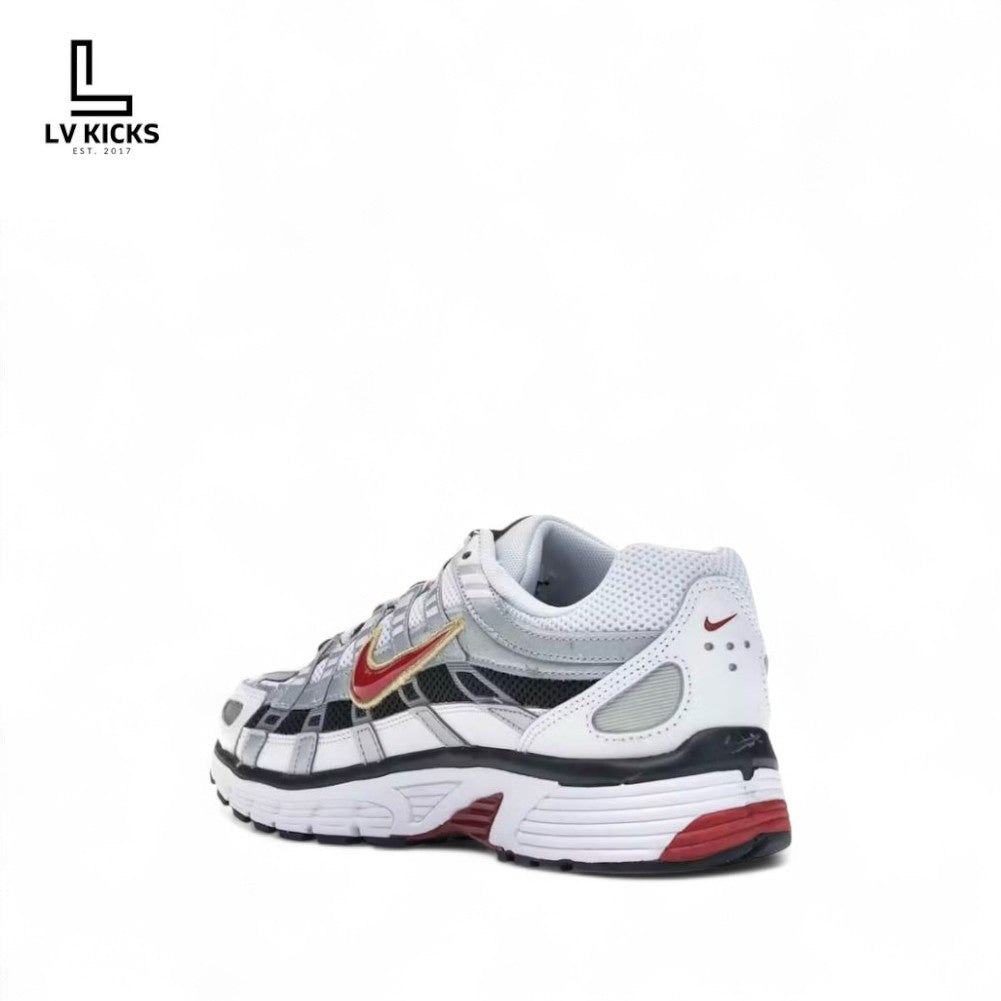 Nike P-6000 White Gold Red