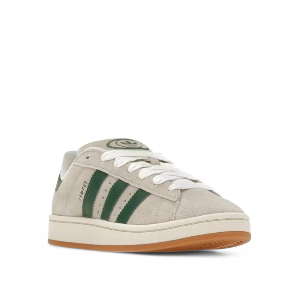 adidas Campus 00s Crystal White Dark Green