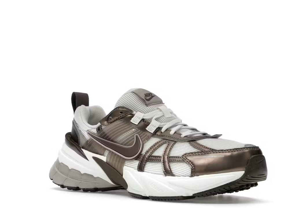 Nike V2K Run Mink Brown Summit White College Grey Ironstone