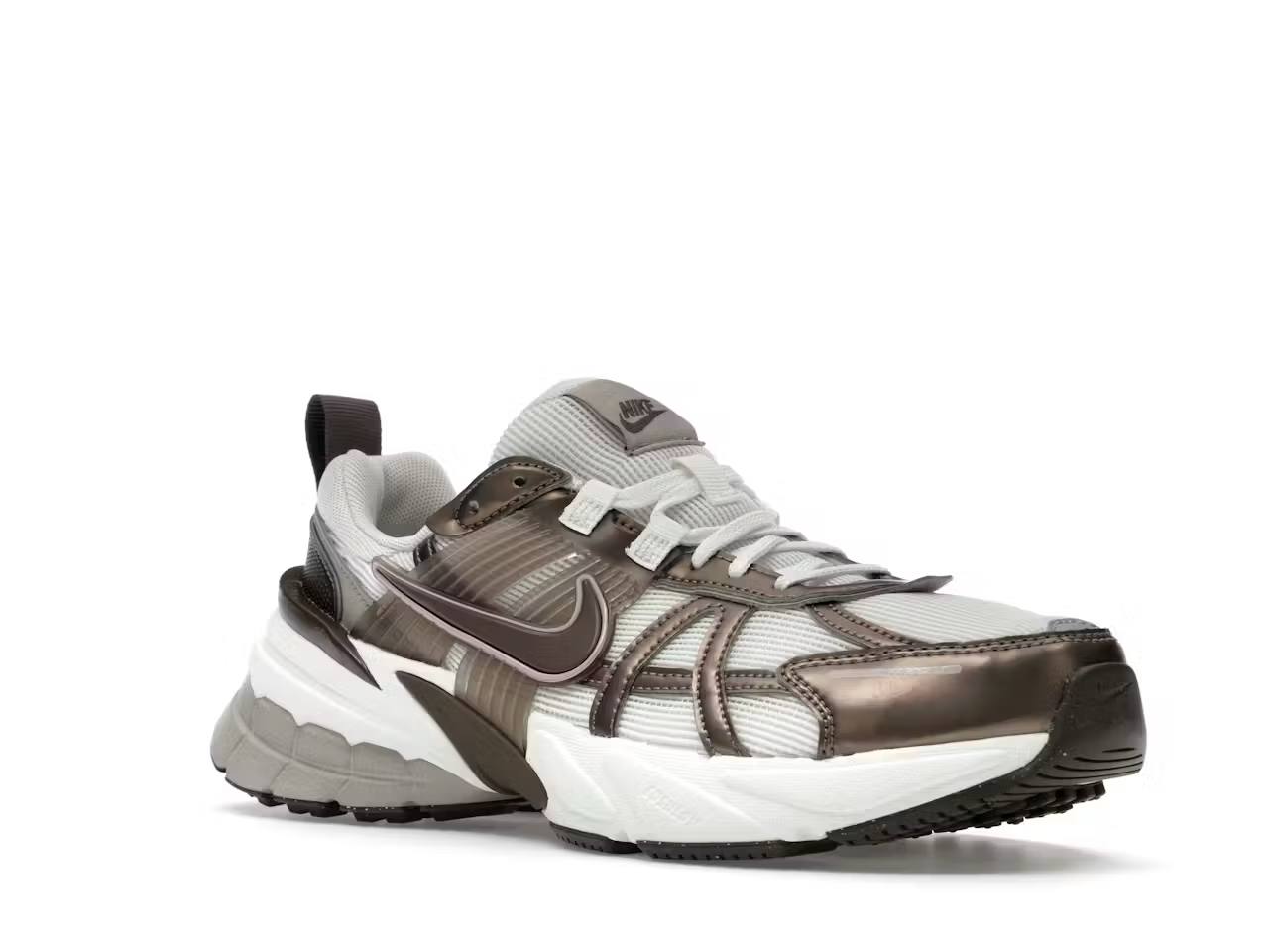 Nike V2K Run Mink Brown Summit White College Grey Ironstone