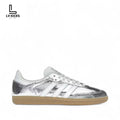 adidas Samba OG Silver Metallic Cracked Leather