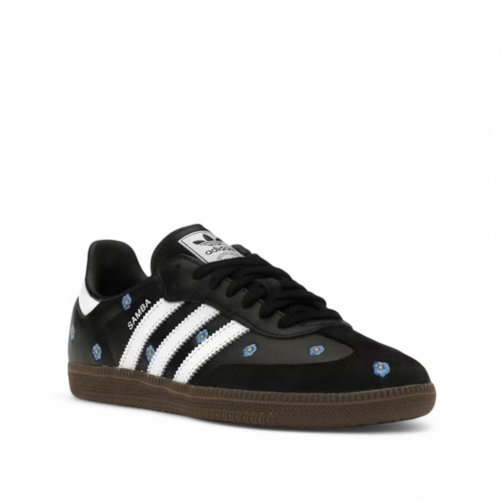adidas Samba Light Blue Floral Core Black