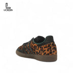 adidas Samba OG Black Green Leopard