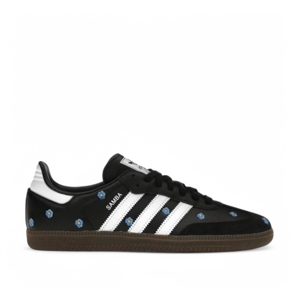 adidas Samba Light Blue Floral Core Black