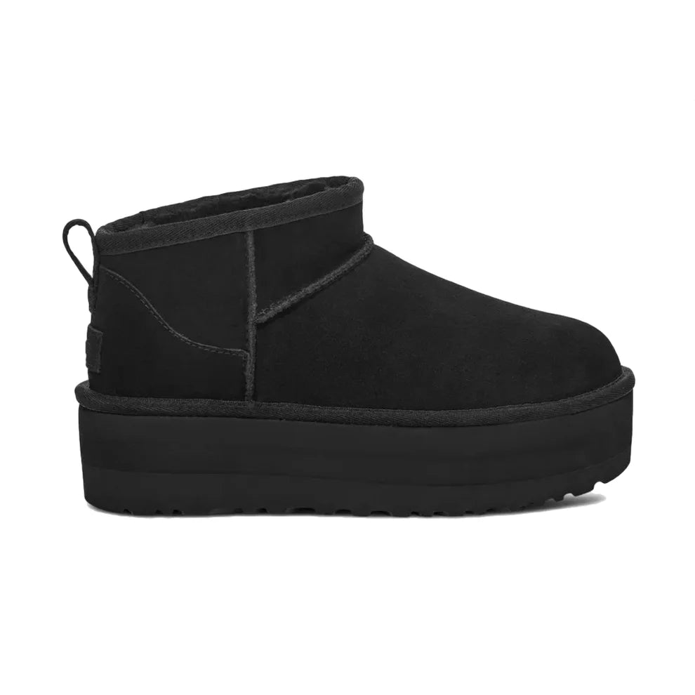 UGG Classic Ultra Mini Platform Boot Black (Women's)